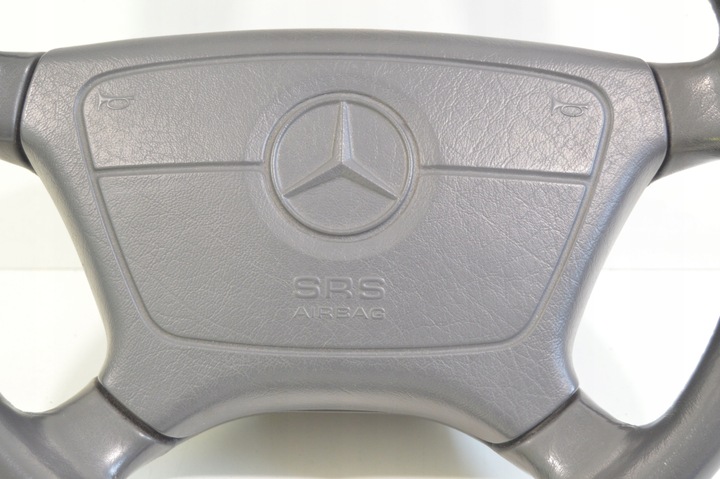фото №7, Руль кожаный серый графитовая передний рестайлинг mercedes w140 s класс