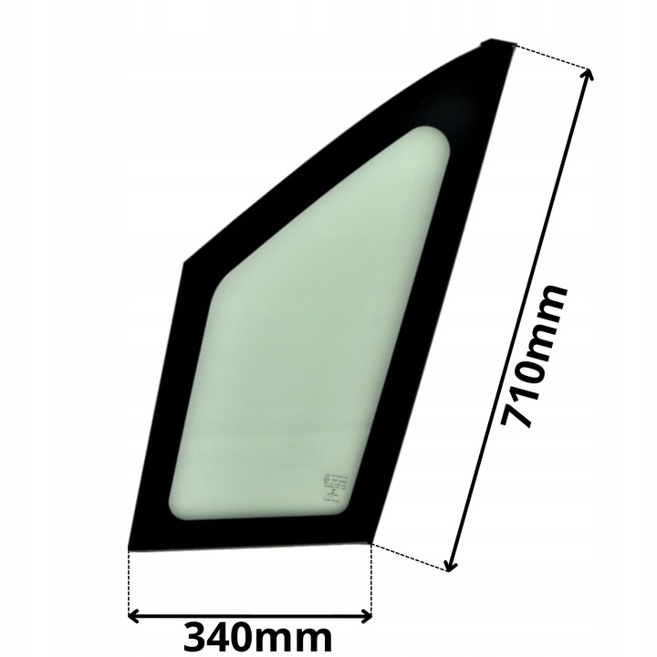 фото №1, Скло бокова ліва w двері iveco daily трикутник 14- 5153