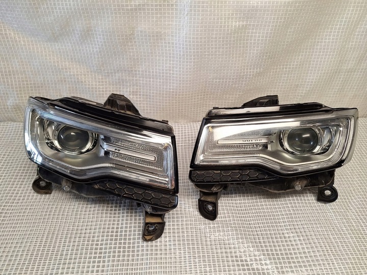 фото №8, Jeep grand cherokee wk2 рестайлинг 13-16 перед kpl. капот бампер ксенон радиатор