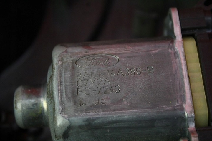 фото №7, Подъемник стекла левый перед eu 8a61-a045h17-ag ford fiesta mk7 5d 08-17