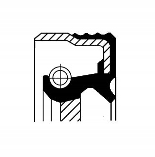 фото №1, Сальник 27x37x7 abarth 500 1.4 2008