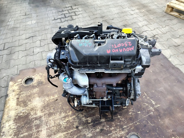 фото №6, Двигатель комплектный movano master interstar 2.5 cdti g9u a754 96 tyś km