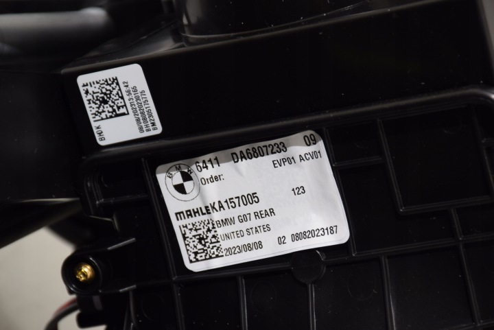 фото №10, Bmw x7 g07 / x7 g07 lci кондиціонер обігрівач зад задня 5-strefowa -10km