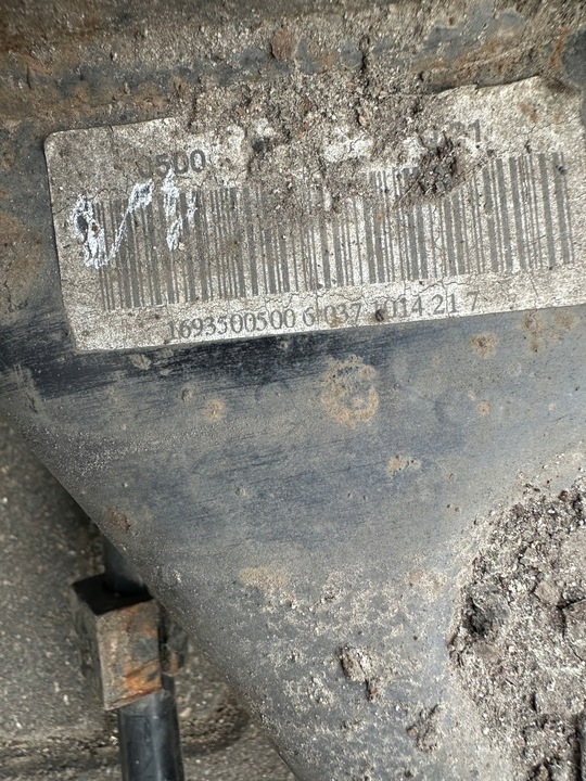 фото №11, Балка підвішування заднього, зад mercedes a w169,