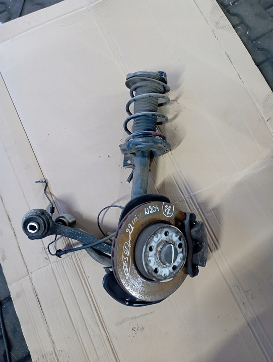 фото №1, Mercedes w204 c клас поворотна опора перед ліва передня