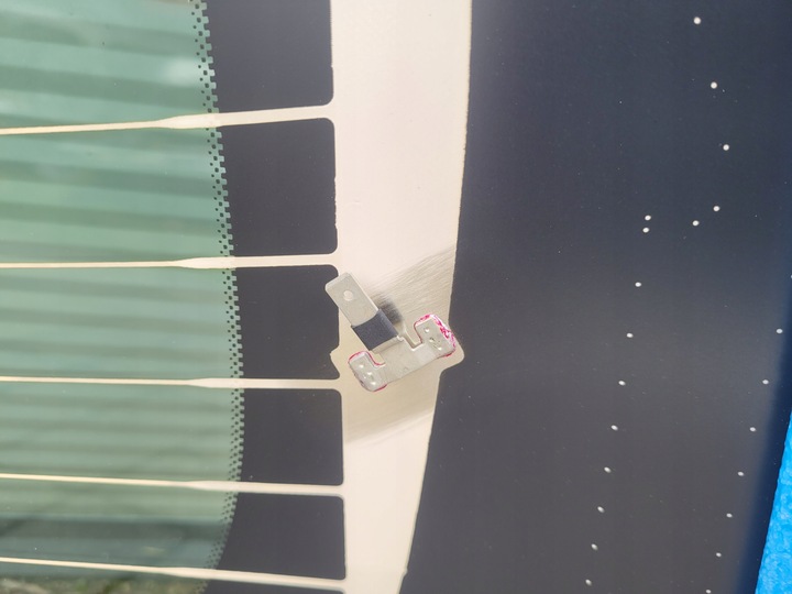 фото №10, Opel astra k 16- стекло зад задняя w крышка багажника новая 22 год