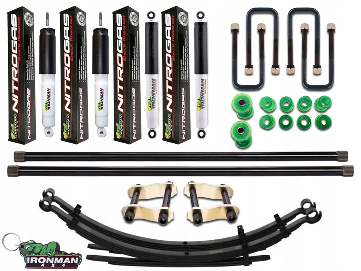 фото №6, Набір підвішування 2 адаптер hilux 97-05 ironman bw