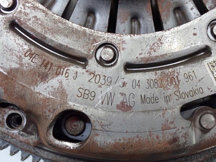 фото №11, Зчеплення комплектні двомасовий маховик 05e105266b 04e141016j seat ateca 1.5 tsi dad 19r