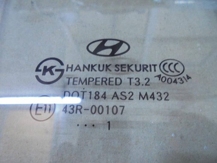 фото №2, Стекло правая зад hyundai veloster 1.6 gdi 2011