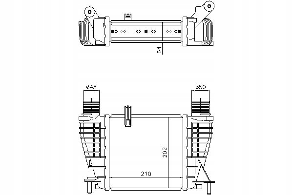 фото №1, Nissens інтеркулер nissan note 1.5 dci e11