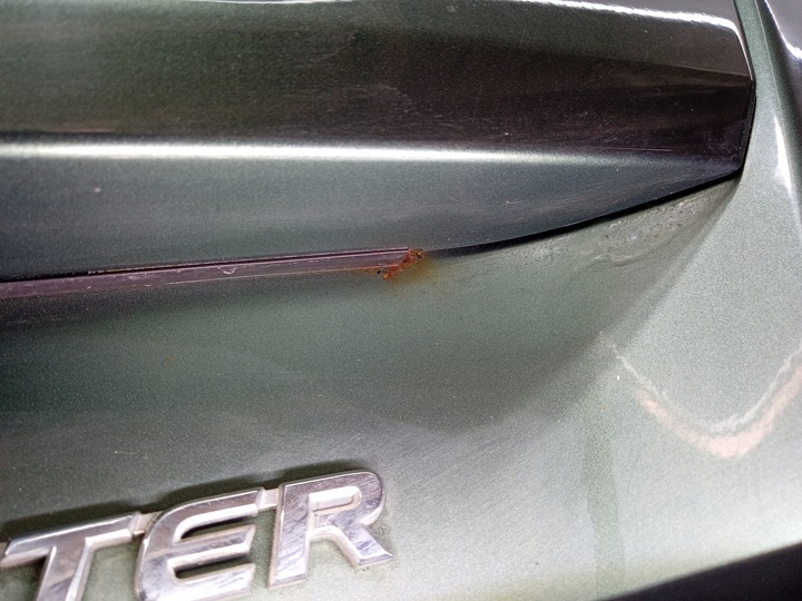 фото №5, Forester ii sg рестайлинг 05- крышка багажника зад задняя 55m