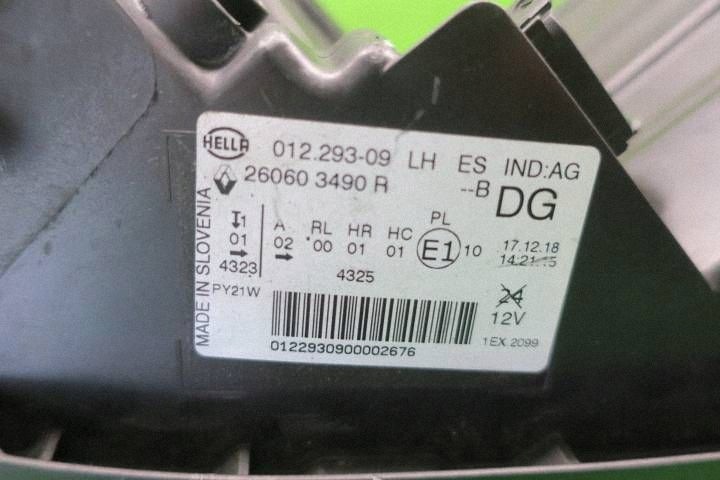 фото №12, Фара левое renault scenic iv 260603490r полный led 2016 2017 2018 2019-