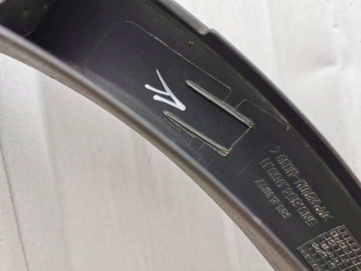 фото №11, Vw tiguan i 5n0 r-line планка na крыло бампер переднее левая 5n0853717n