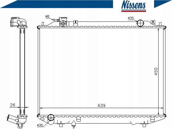 фото №2, Радиаторов воды mazda bt-50 2.5 cdvi cd. un