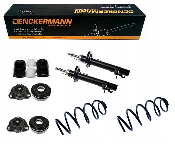 фото №1, Амортизатори пружини fusion 1.4 tdi 2004- перед