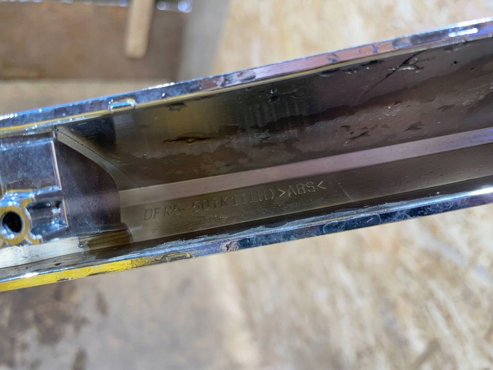 фото №8, Mazda cx30 cx-30 19- планка хром лівий бампер перед решітка решітка