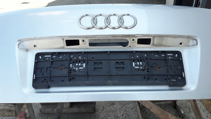 фото №8, Audi a8 d3 02-09 крышка задняя зад лак ly7
