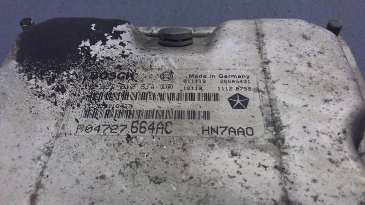 фото №6, Chrysler voyager iv 2.5 crd блок керування двигуном (ecu) p04727664ac 0281010814