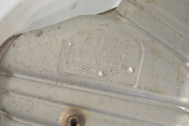 фото №7, Вихлоп глушник mercedes s клас w221 довгий s350