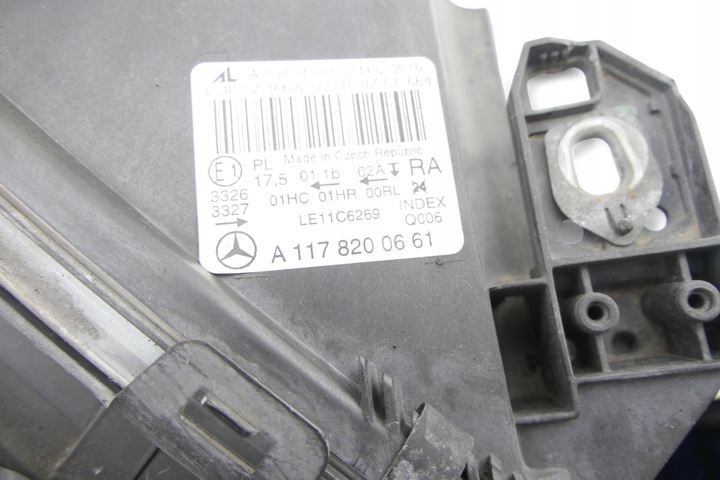 фото №12, Лампа праві перед mercedes cla w117 a1178200661 англієць