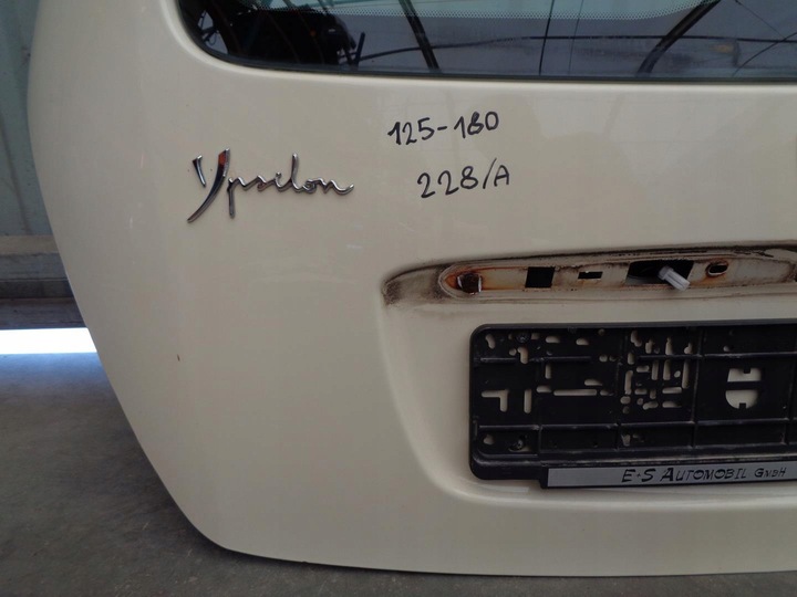 фото №8, Крышка задняя з стекло lancia ypsilon 3d 2005r. код 228