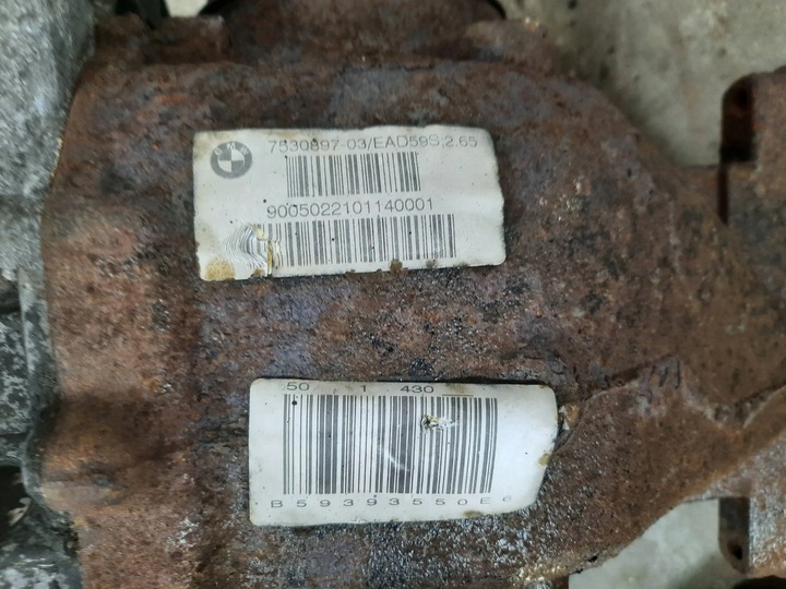 фото №6, Міст зад задній диференціал dyferencjiał bmw 5 e60 e61 525 d m57 2.65 7530897