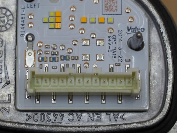 фото №9, Преобразователь модуль лампы левая opel corsa f 19-