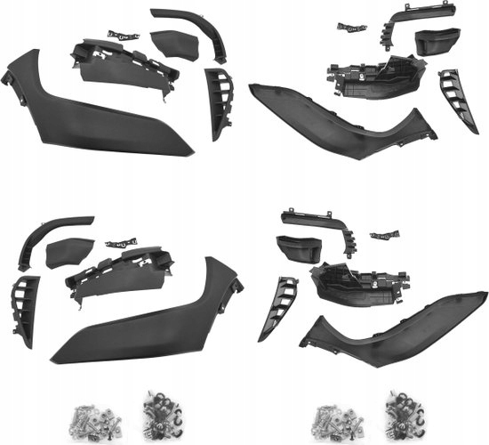 фото №10, Dodge ram trx 2020-24 набор кузов kit бампер капот крылья лампы комплект