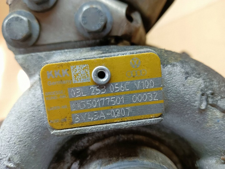 фото №8, Турбонагнітач skoda octavia ii рестайлінг 2.0 tdi 170 km ceg 03l253056c