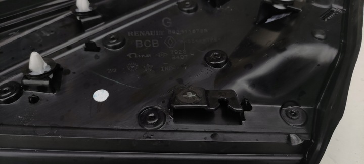 фото №6, Renault megane v e tech планка крила двері лівий зад le-d47