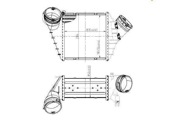 фото №2, Nrf 30850 радіаторів повітря наддувний