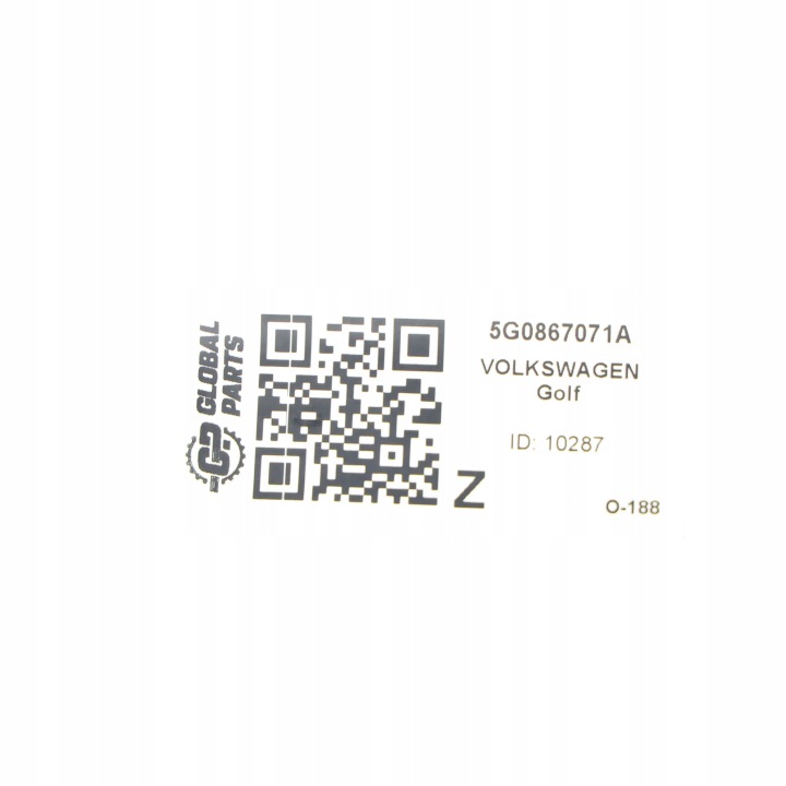 фото №13, Volkswagen golf mk7 лоток консоли крышный защита интерьера 5g0867071a