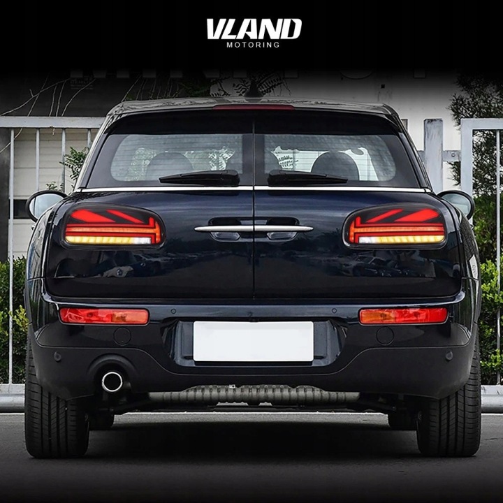 фото №12, Лампы задние kpl vland полный led smoke чёрный тюнинг mini clubman f54 14-19