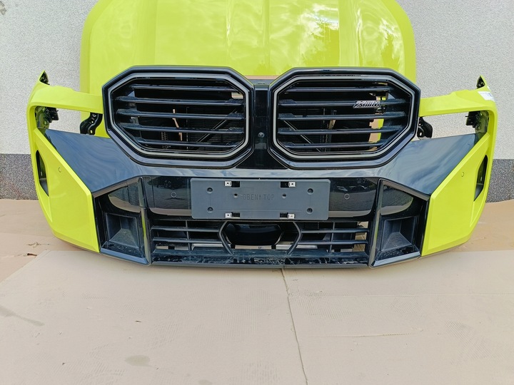 фото №12, Kpl. перед bmw xm g09 бампер капот лампи радіатор ідеал!!!!!