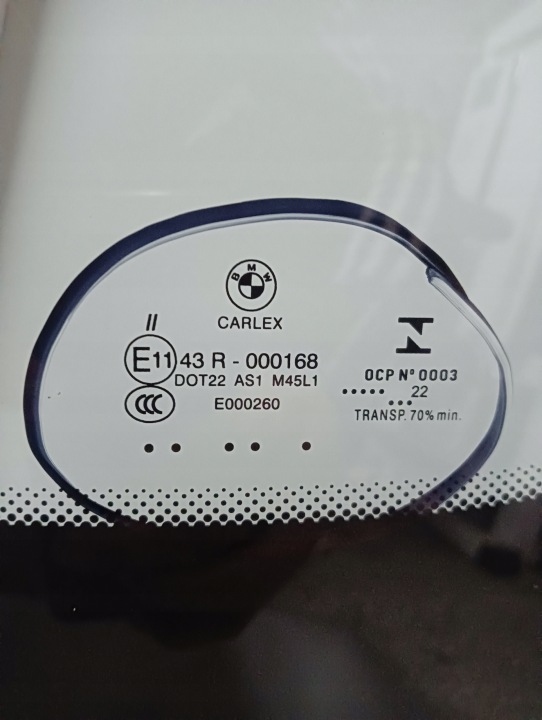 фото №6, Скло передня bmw x1 f48 2015- камера датчик оригінал