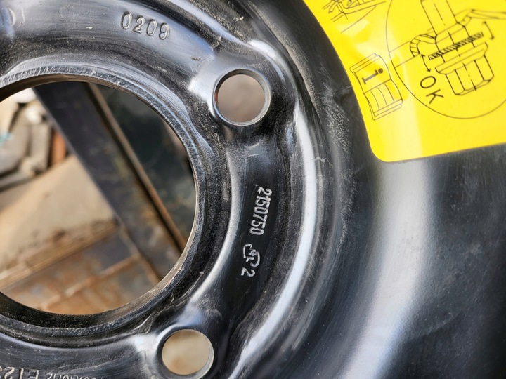 фото №4, Opel vectra c signum колесо запасное докатка 16