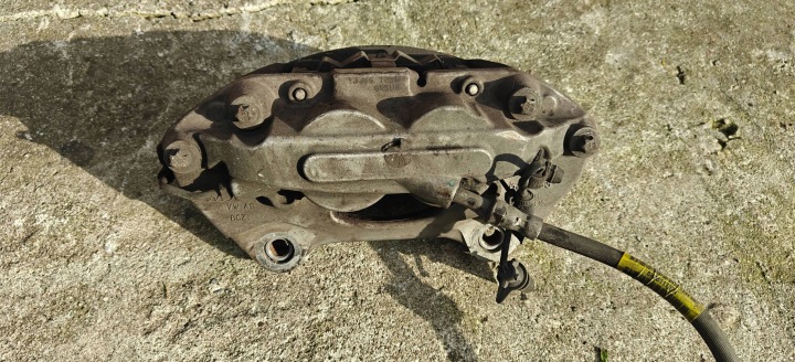 фото №6, Audi q5 sq5 8r brembo 8r0615105bb ліве супорт гальмівний передній перед