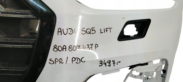 фото №10, 80a807437p audi sq5 рестайлінг 2020- бампер переднє перед