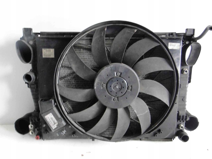 фото №6, Mercedes sl r230 230 вентилятор радіатор 850w