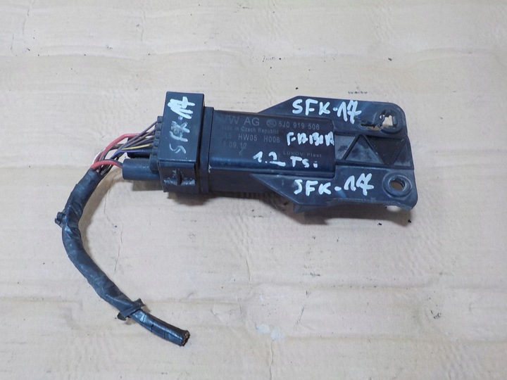 фото №5, Резистор вентилятор воздуховод fabia ii 12r. 5j0919506