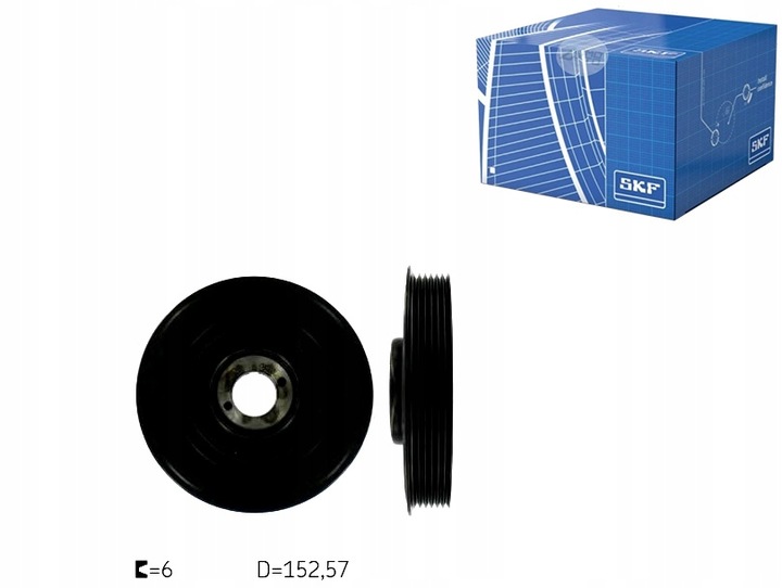 фото №1, Колесо ременное вала citroen c5 i break 2.0 hdi derhy