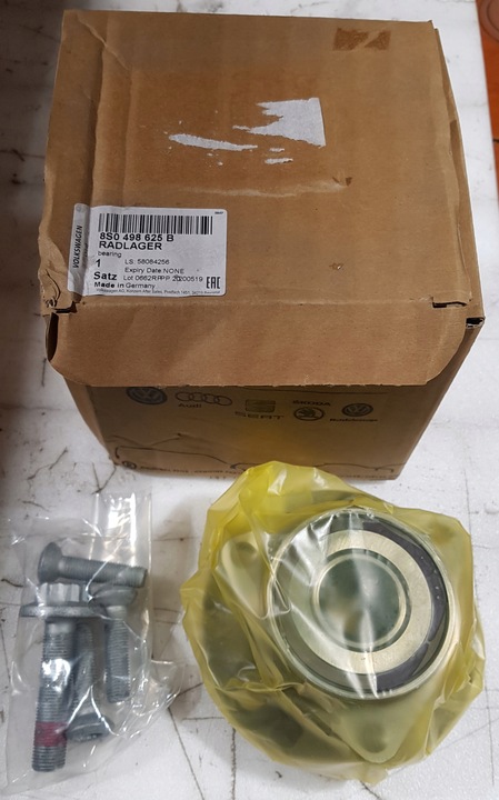 фото №1, Підшипник колеса з częściami монтажними audi vw skoda 8s0498625b новий оригінал