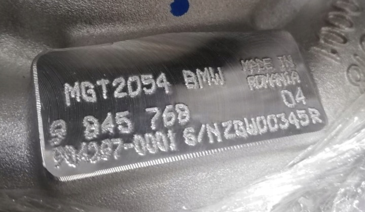 фото №10, Bmw g30 lci 530i 252 ps b48d turbosprężarka турбина