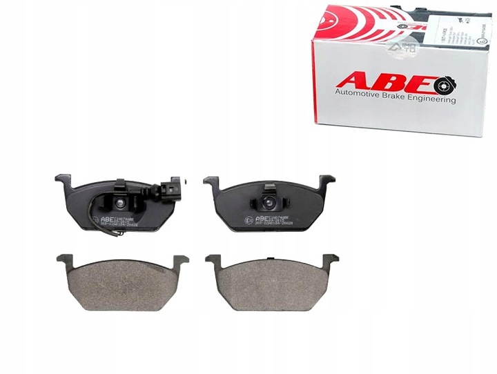 фото №1, Комплект тормозные колодки тормозных abe wbp80013a