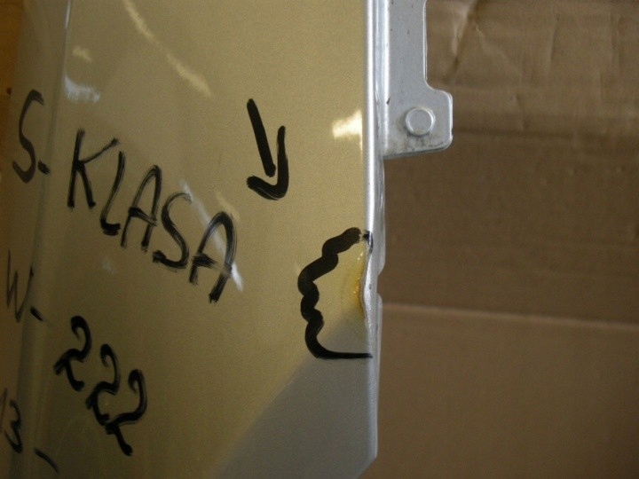 фото №3, Mercedes s-222 крило правий перед