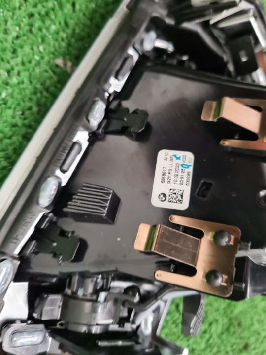 фото №11, Bmw 3 g20 4 g22 панель климат-контроля dekor декоры карбон led решётки воздуховод