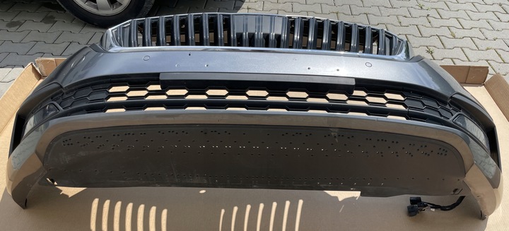 фото №7, Бампер skoda octavia iv w цвет lf7c pdcx4 комплектный do установка