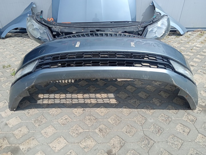 фото №7, Перед комплектний skoda rapid лак сірий lf8l
