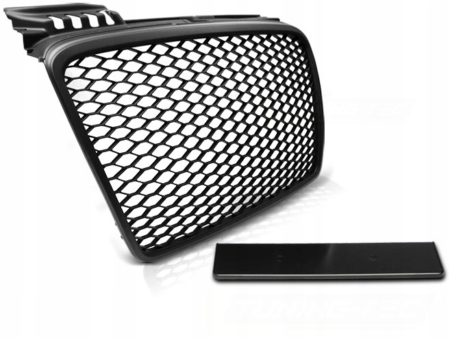 фото №1, Решётка радиатора audi a4 b7 rs-type 04-08r чёрный матовый