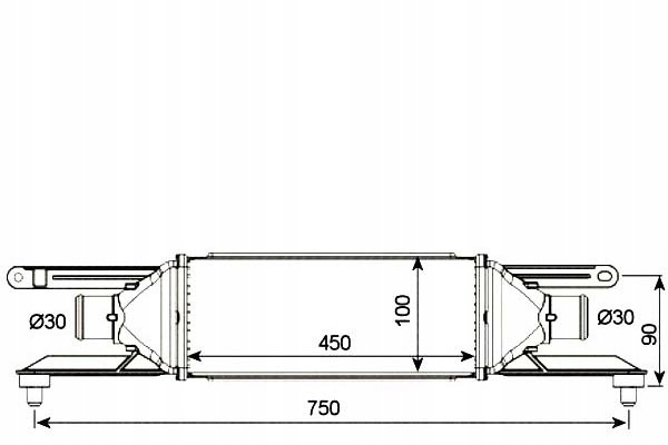 фото №2, Nrf интеркулер fiat grande punto 1.3 d multijet